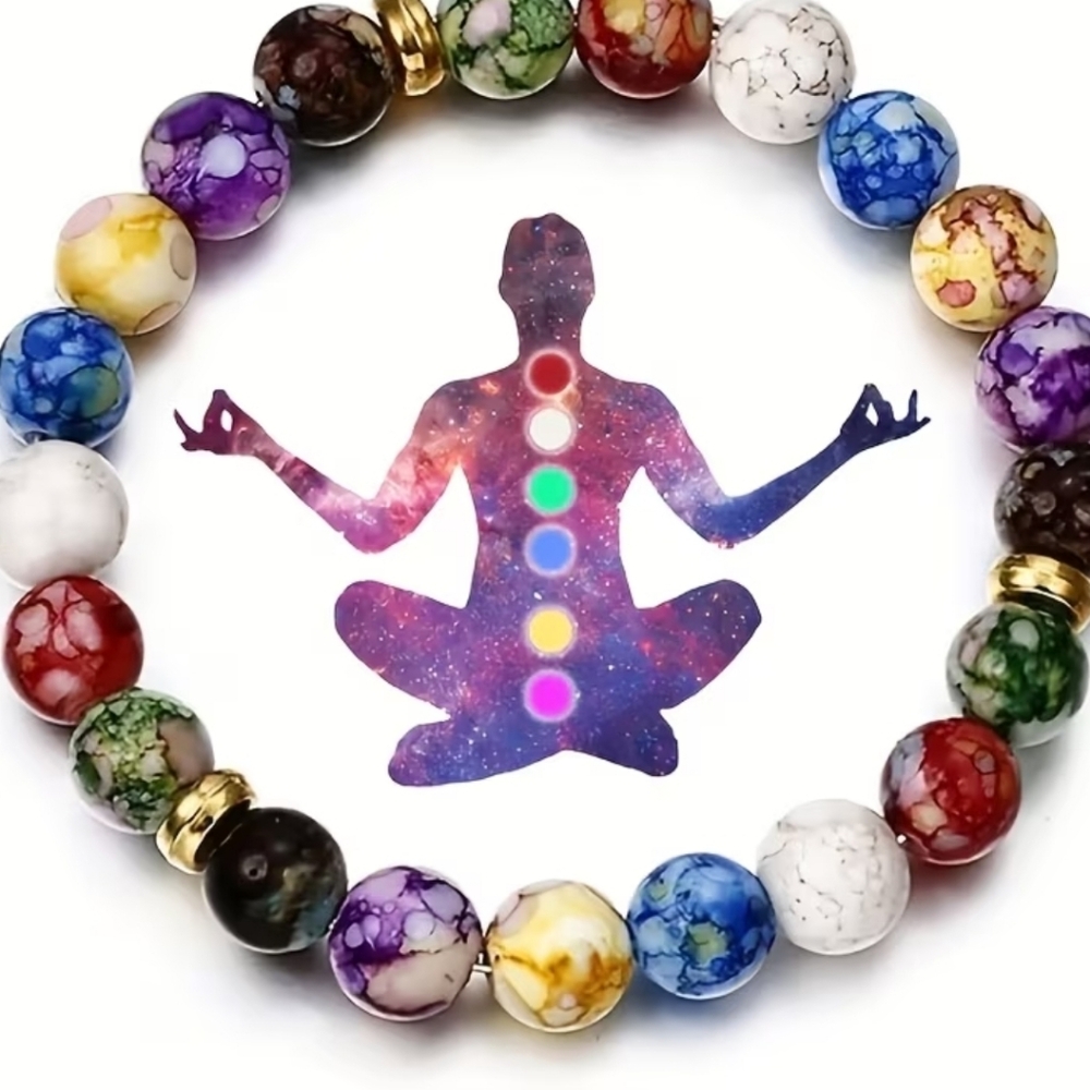 8pcs/Set Natural Stone Polished Pendants, Necklace, Bracelet And Poster Set. - Picture 7 of 8